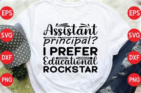 Assistant Principal I Prefer Educational Graphic By Design For Svg · Creative Fabrica