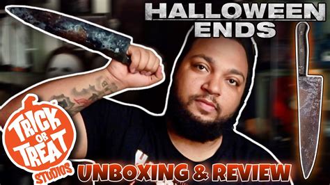 Halloween Ends Trick Or Treat Studios Knife Unboxing And Review Youtube