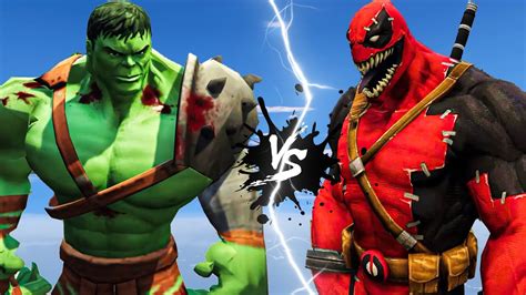 Venom Pool Vs Hulk Gladiator Epic Battle Fight YouTube