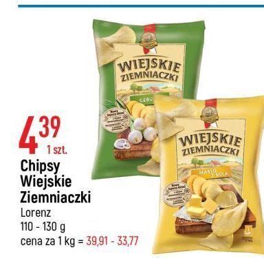 Promocja Chipsy O Smaku Cebulki Lorenz Wiejskie Ziemniaczki W E Leclerc