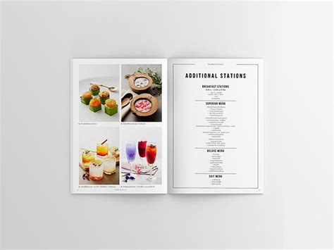 Varavela Brunch Menu On Behance