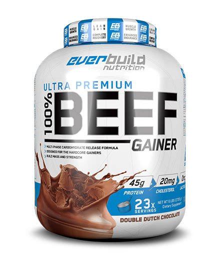 Everbuild Nutrition Beef Gainer 2720 G Bodyshock Pro