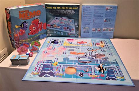 Disney Pixar Finding Nemo Board Game 2003 Free Shipping 1828318775