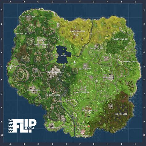 Nouvelle Carte Fortnite Pour La Saison Breakflip