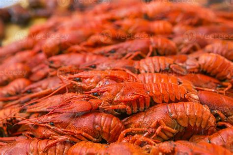 Cancers Boiled Red Crawfish Crawfish Ready To Eat Beer Snack