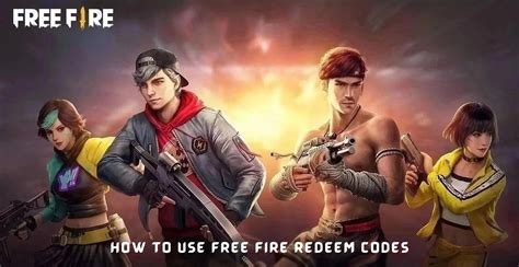 How To Use Free Fire Redeem Codes Free Fire Redeem Codes Today