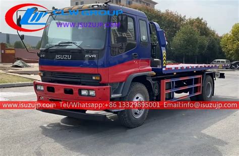 The Best In Wrecker Trucks Isuzu Fvr Tons Flatbed Tow Truck