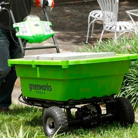 Садовая тележка, самоходная, Greenwoks G40GC, 40V, 106 л, без АКБ и ЗУ ...