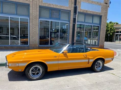 1969 Ford Mustang Shelby GT500 Convertible Classic Cars for Sale ...