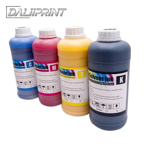 Years Outdoor Durable Ml Eco Solvent Printer Printing Ink Cmyk