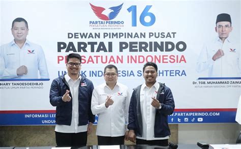 Ketua DPW Partai Perindo DKI Targetkan Banyak Suara Pemilih Muda Pada