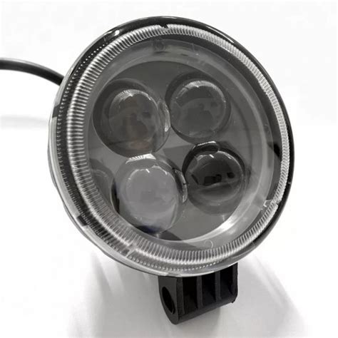 Farol De Milha Auxiliar Universal Leds W V Redondovx Gts