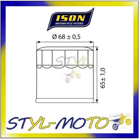 FILTRO OLIO MOTORE ISON 553 HIFLO HF553 BENELLI TNT 899 TORNADO 2009