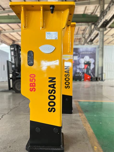 Rock Stone Hydraulic Breaker Sb Excavator Attachment Soosan Sb