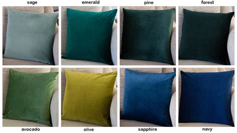 Velvet Throw Pillow Cover Velvet Pillow Cover Velvet Throw - Etsy