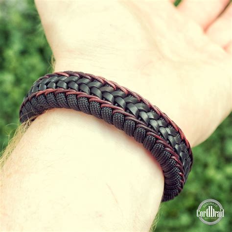 Cordbraid Thor Hammer Armband der Extraklasse Männer Etsy