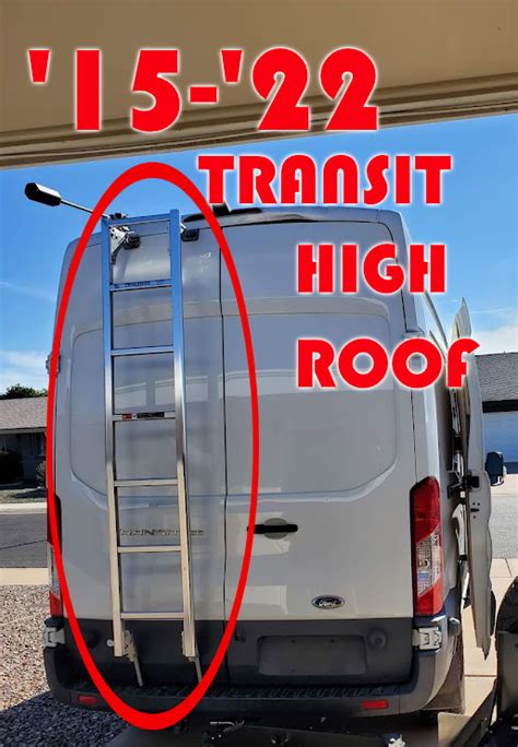 Prime Design Aluminum Hd Cargo Van Ladder For Ford Transit High Roof