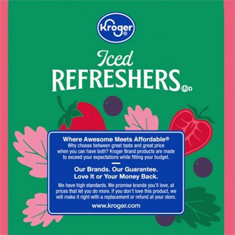 Kroger® Strawberry Acai Iced Refresher Pods, 12 ct - Kroger