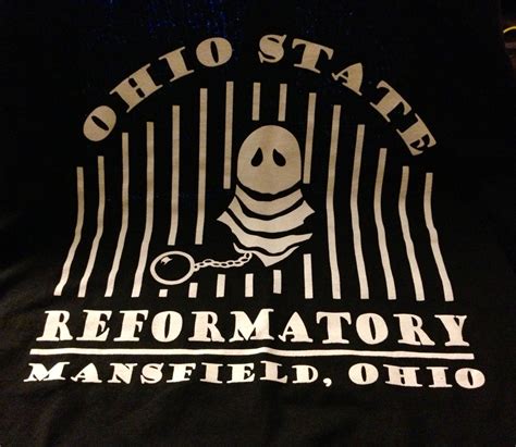 Ohio State Reformatory T Shirt Ohio State Penitentiary Ohio State