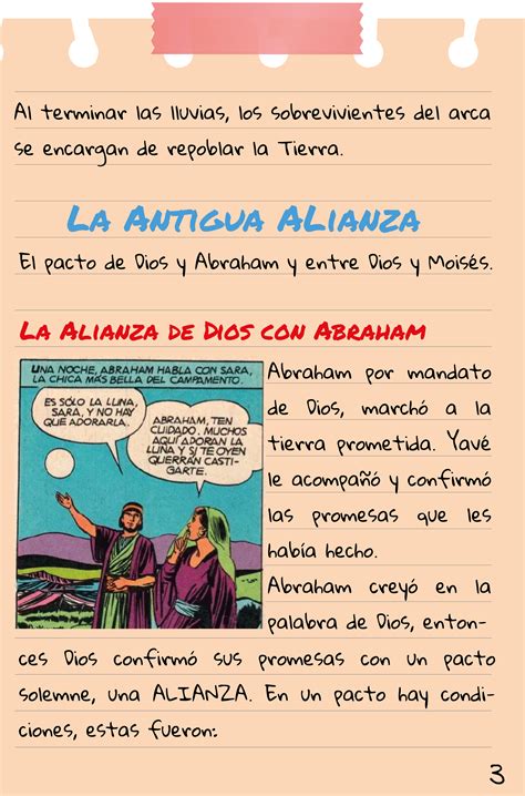 La Antigua Alianza Alianza Dios Oraciones Religiosas