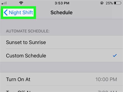 iphone night shift 13