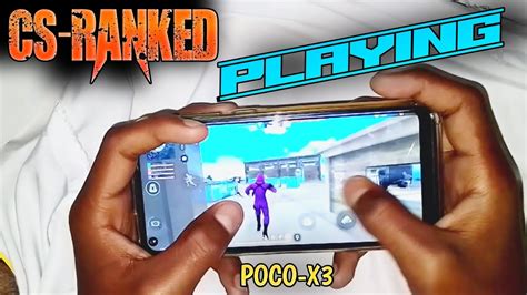 Poco X3 Pro Free Fire Gameplay Test 2 Finger Handcam M1887 Onetap