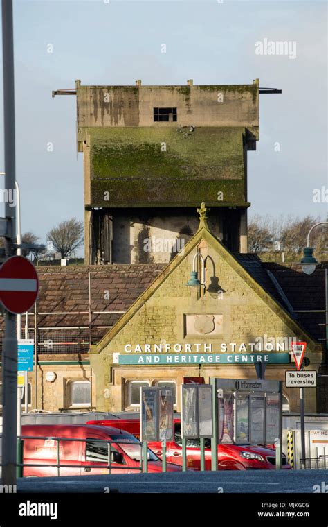 Carnforth Railway Station in Lancashire England UK. The station became ...