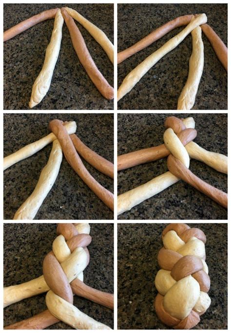 How To Braid Four Strand Braided Bread Bread Braidingbread Rye Bread Recipes Flatbread