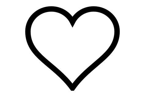 Free Vector Heart Outline At Vectorified Collection Of Free