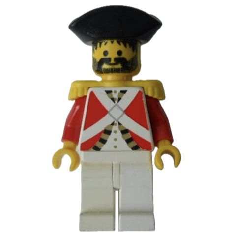 Lego Imperial Guard Officer With Black Triangular Hat Minifigure