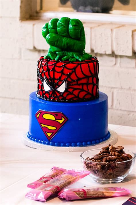 A superhero birthday party – Artofit