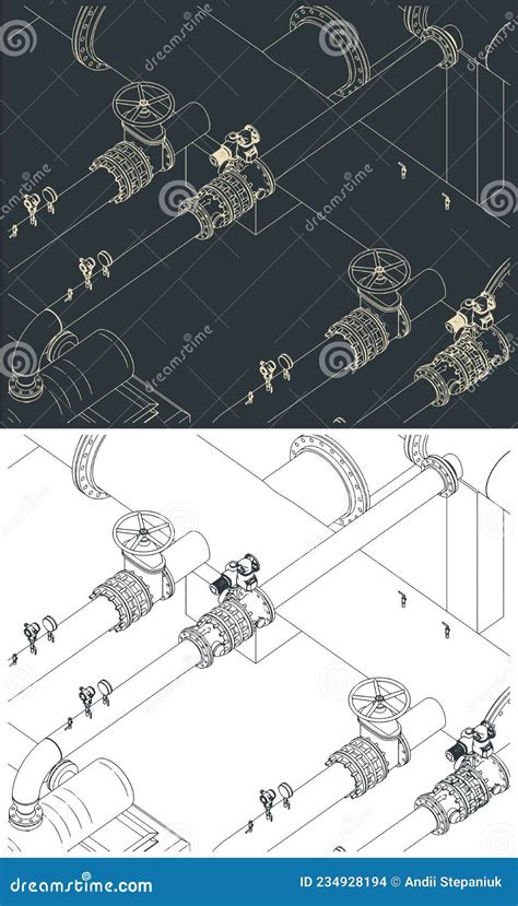 Isometric Valves And Piping Communications Stop Valves Appliances