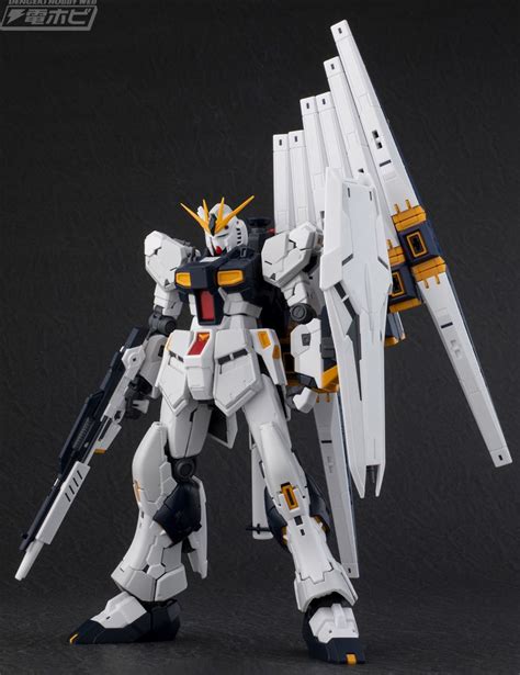 Rg 32 1144 Rx 93 Nu Gundam Sample Images By Dengeki Hobby