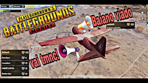 Xingou no avião e foi humilhado SOLO VS DUO PUBG MOBILE LIGHTSPEED