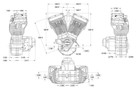 Harley Davidson Engine Measurements