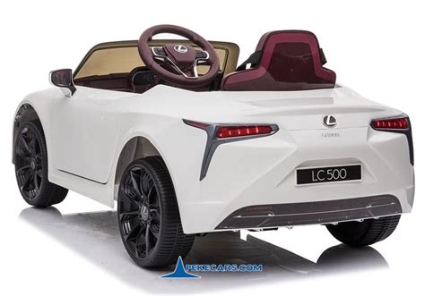 Coche El Ctrico Para Ni Os Lexus Lc V G Blanco