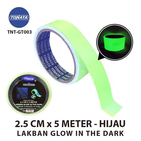 Jual Lakban Glow In The Dark Hijau Cm X Meter Fosfor Tape