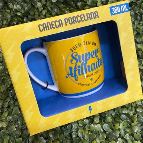 Caneca Porcelana Urban Ml Super Afilhado Elo