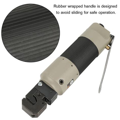 WALFRONT Pneumatic Sheet Metal Puncher Air Hole Punch Flange Punching Tool with US Connector ...