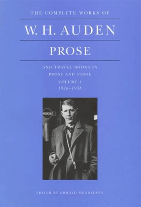 The Complete Works of W. H. Auden | Princeton University Press