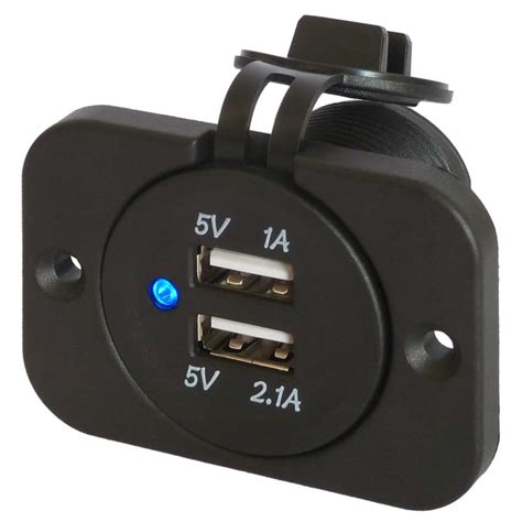 Double Port USB Chargeur Imperméable 3 1A