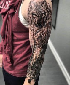 110 Best Wolf tattoo sleeve ideas | wolf tattoo sleeve, wolf tattoo ...