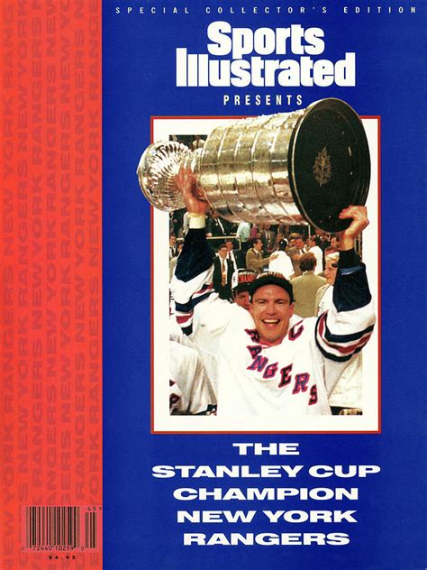 New York Rangers Mark Messier 1994 Nhl Stanley Cup Finals Sports