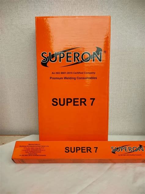 Superon Mild Steel E7018 Welding Electrodes Size 3 15 Mm 40 Percent