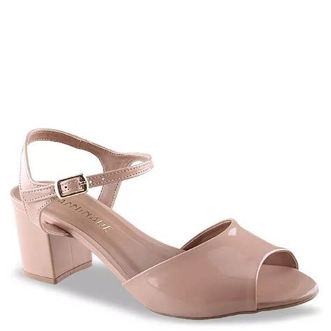 Sandália Camminare Feminina Nude Ref 833 12811 Parcelamento sem juros