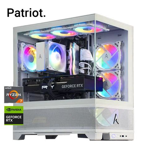 Allied Patriot Ryzen 7 7700 RTX 4080 Super 16GB Gaming PC White