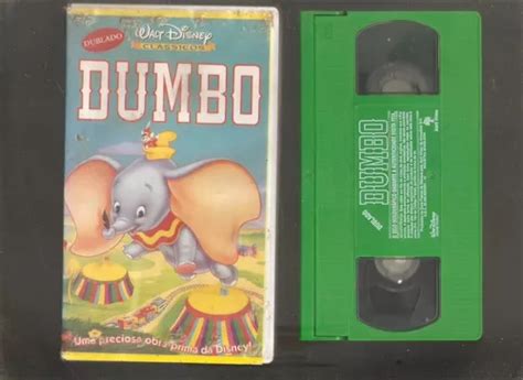 Vhs Dumbo Original Walt Disney Dublado MercadoLivre