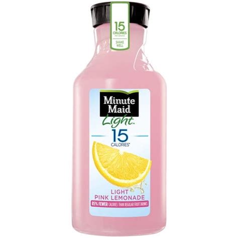 Minute Maid Light Pink Lemonade 59 Oz