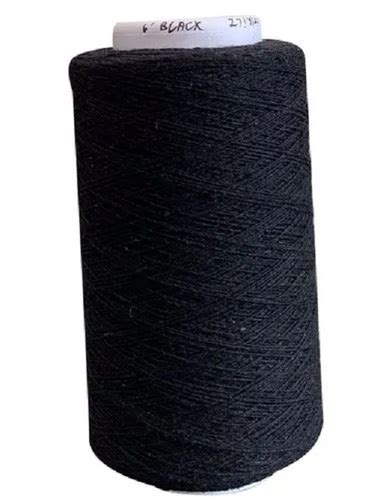 Twisted Dyed Black Cotton Yarn For Textile Industry At Best Price In