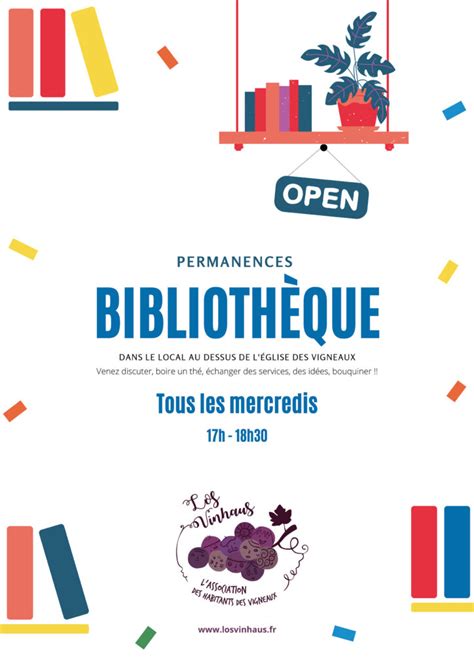 Permanences De La Biblioth Que Los Vinhaus